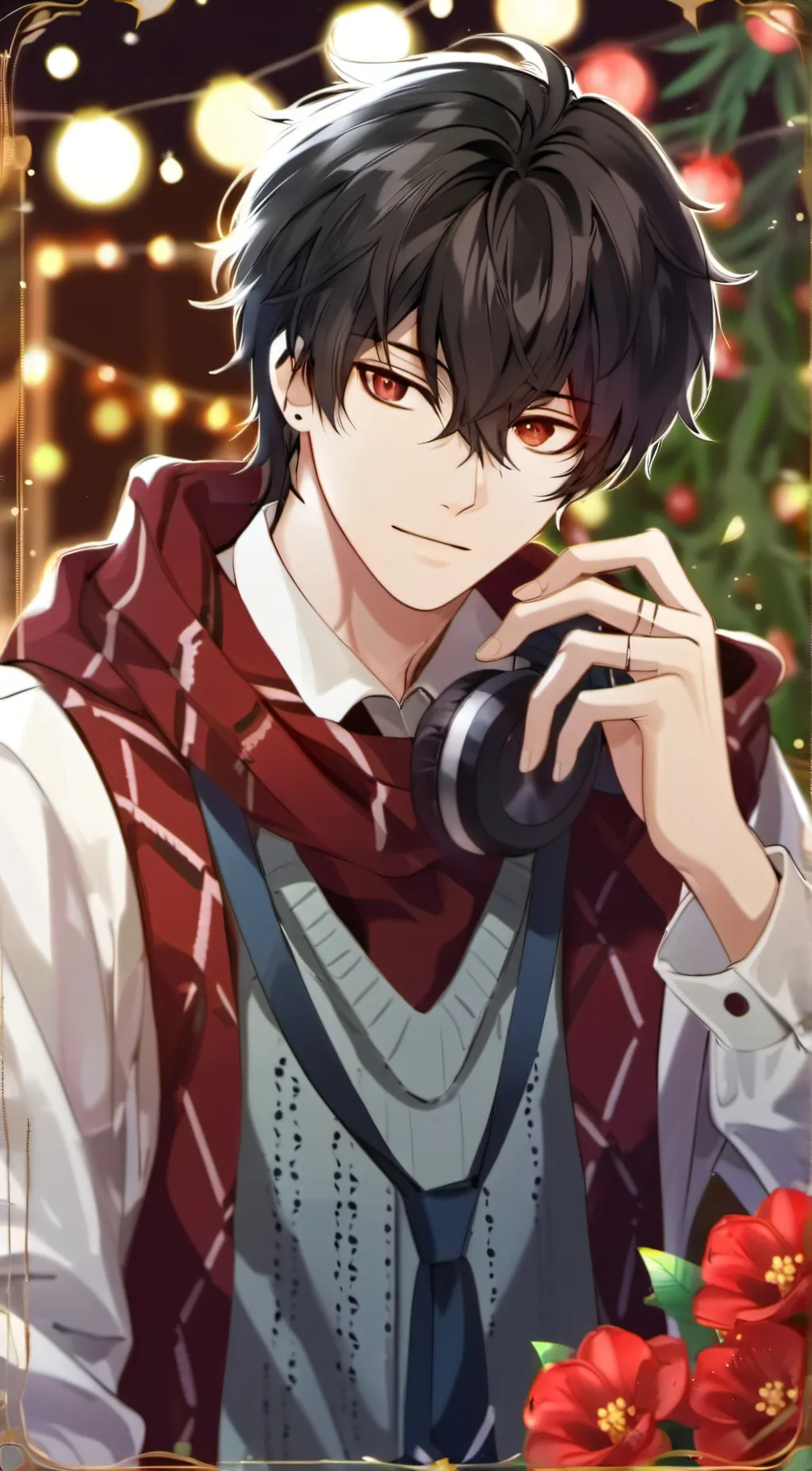 ai character: leo  background