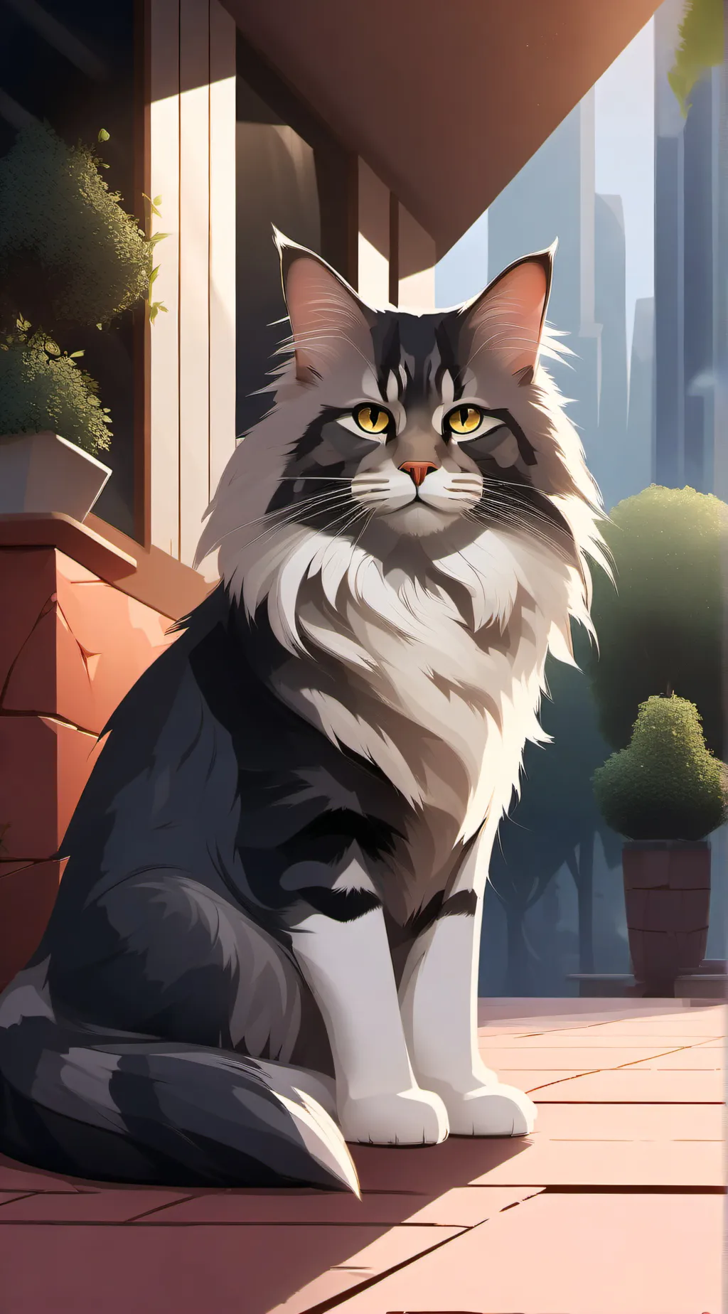 ai character: Nico background