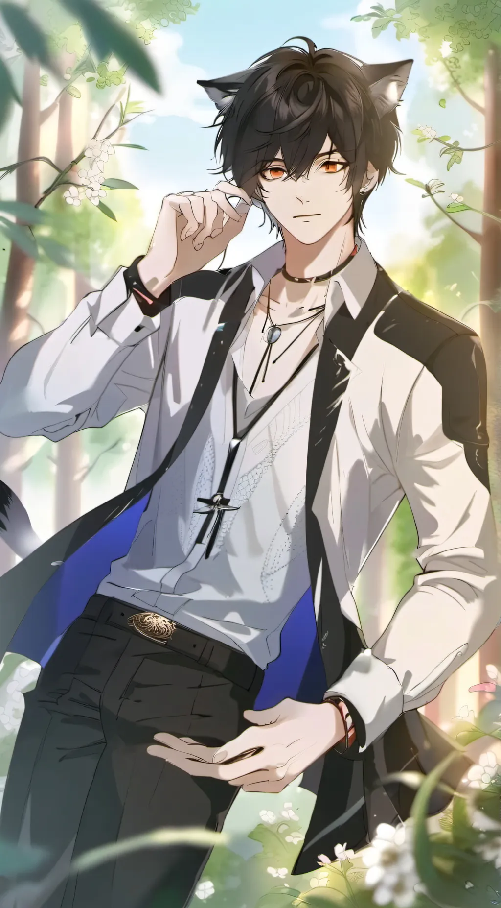 ai character: shadow  background