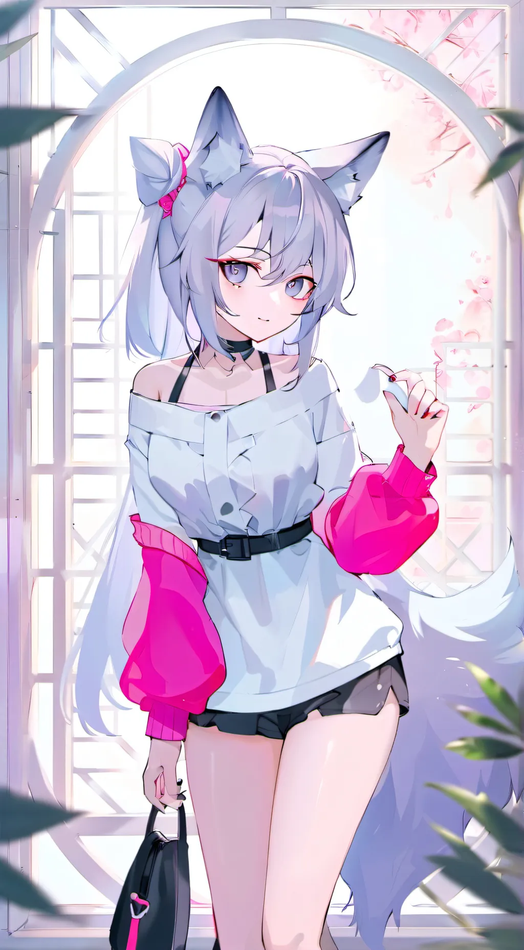 ai character: Rose background