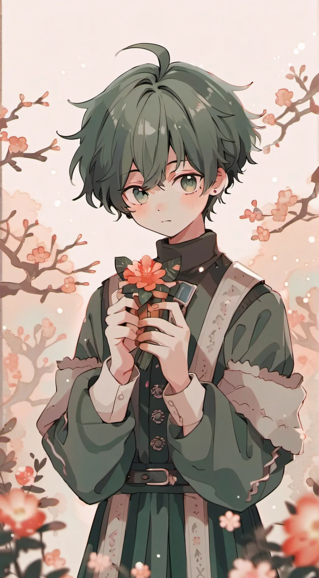 ai character: Izuku Midoriya  background