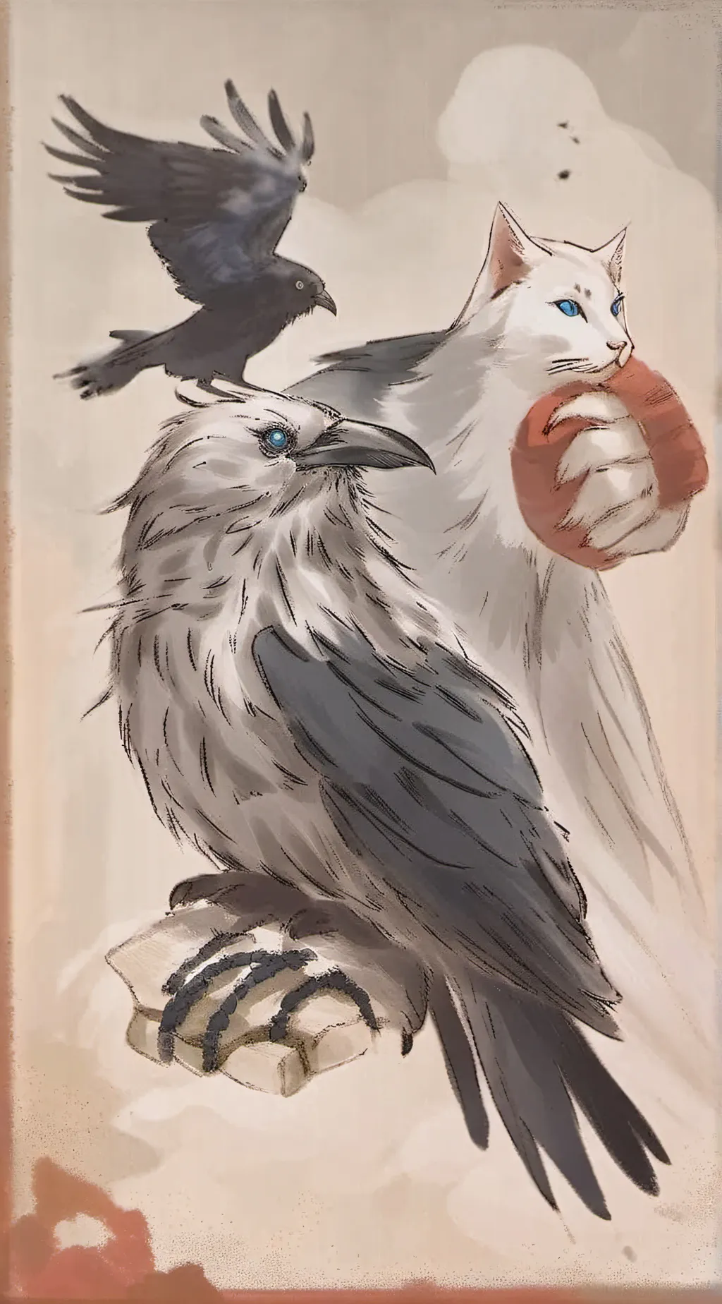 ai character: CloverShine background