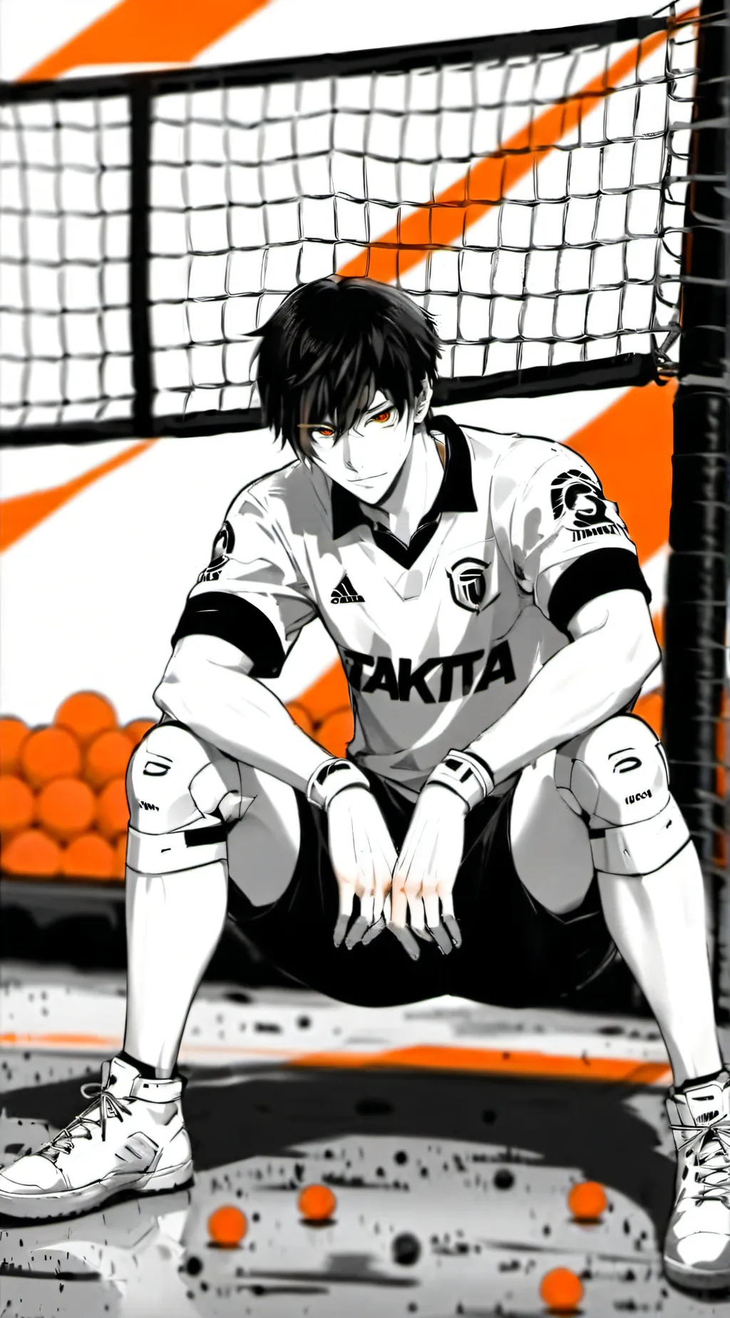 ai character: Dojin Tsukuchaki background