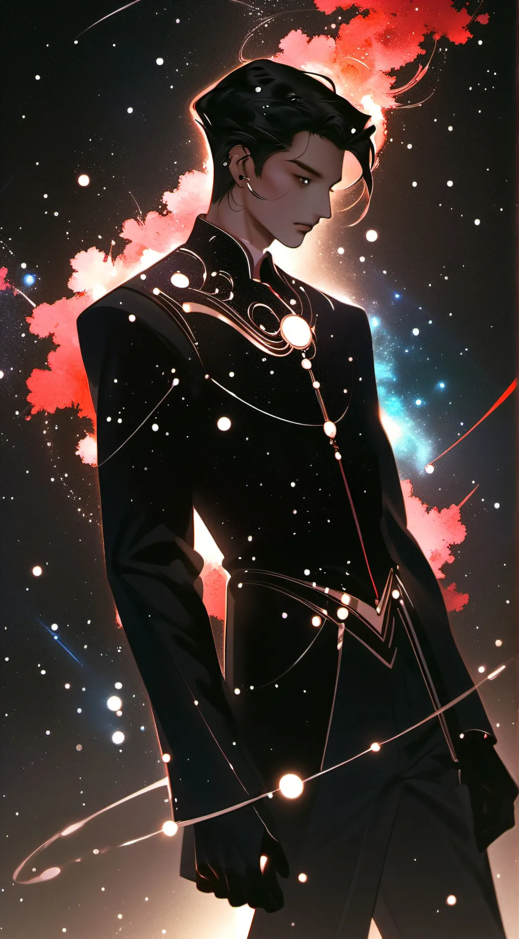 ai character: Akaino  background