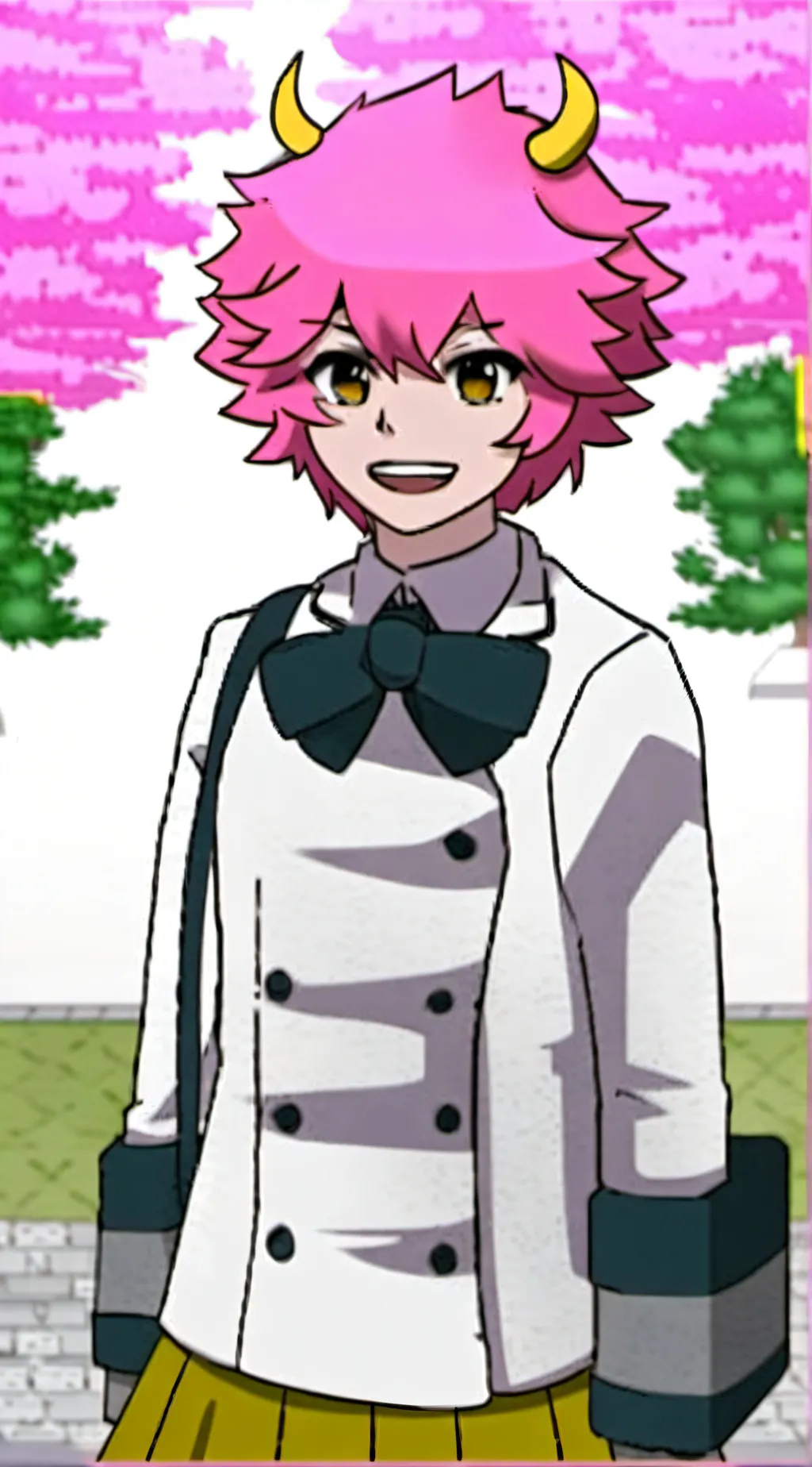 ai character: Mina Ashido background