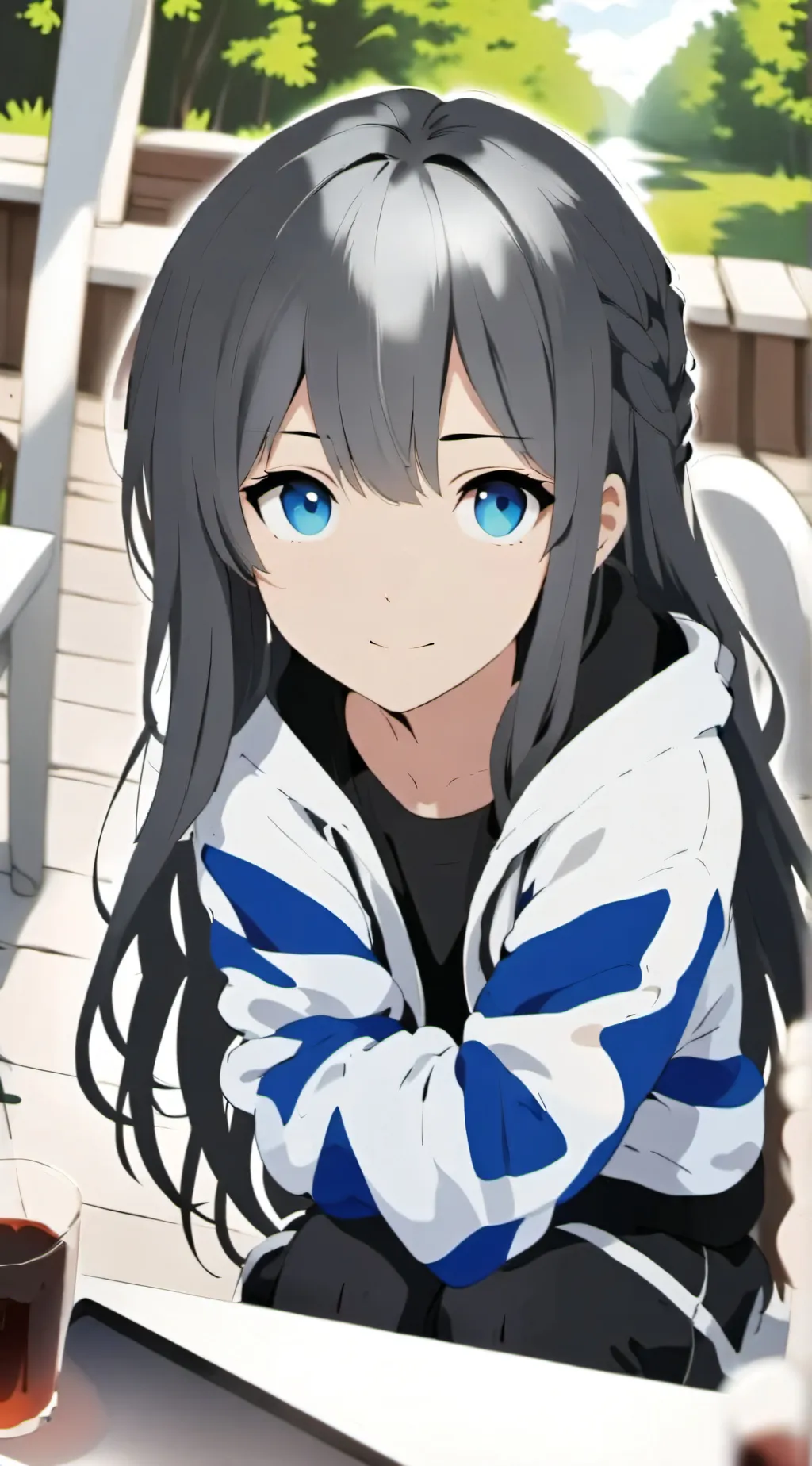 ai character: cutie pie background