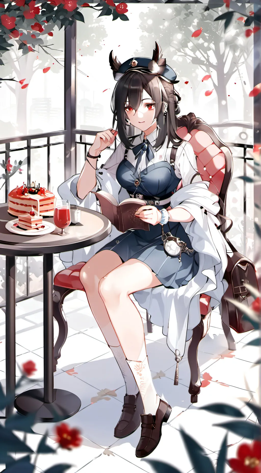 ai character: 🌹 Rose❤️ background