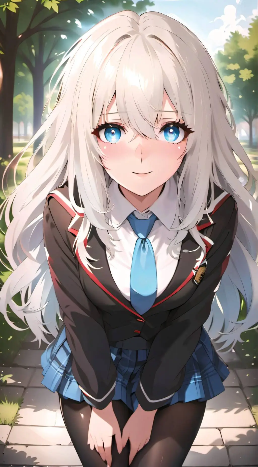 ai character: itoka mori background