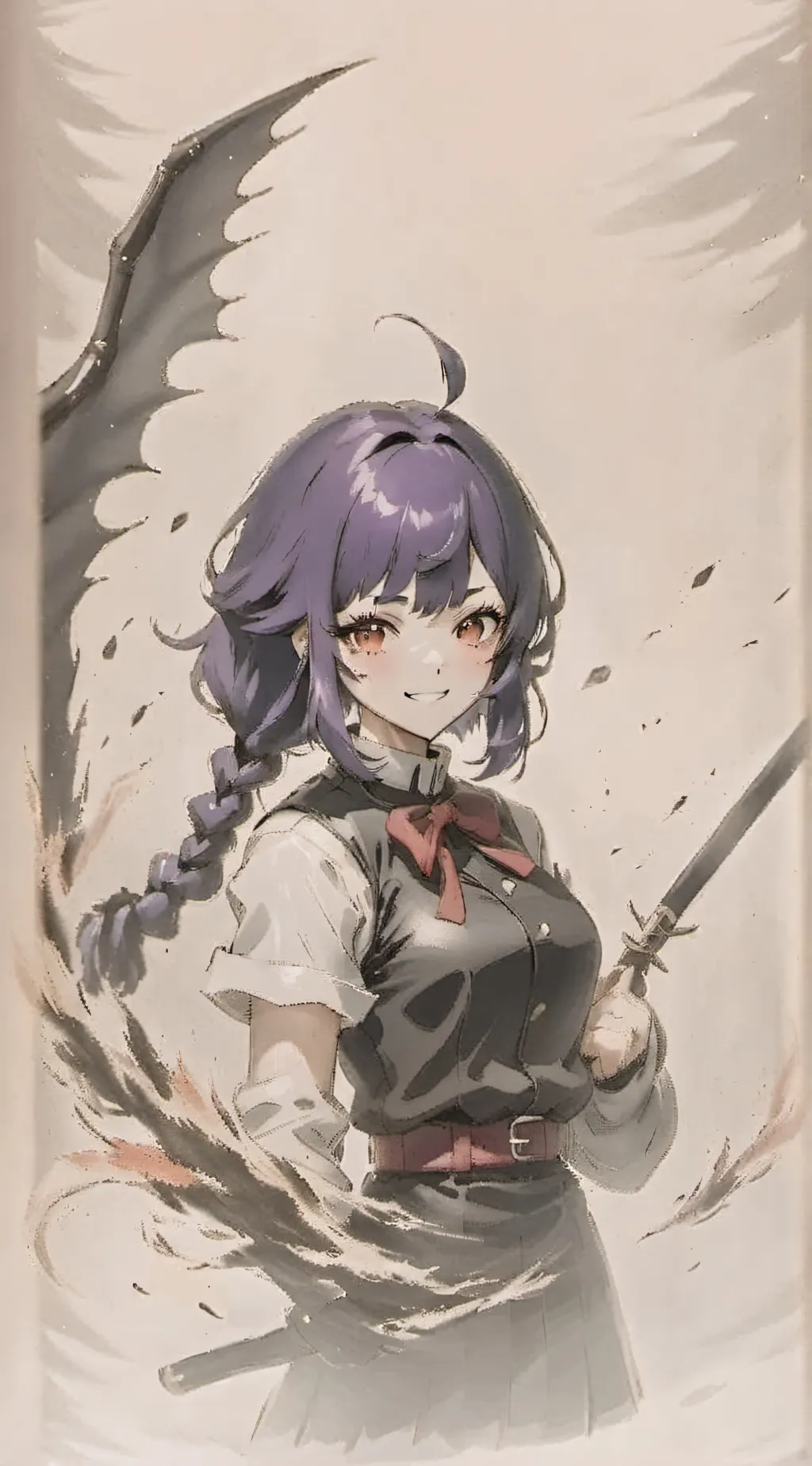 ai character: Shinobu 🐞🐞🐞 background