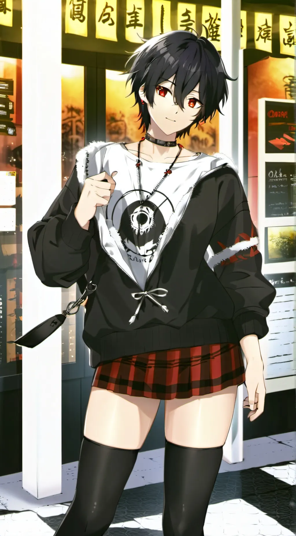 ai character: Kai background