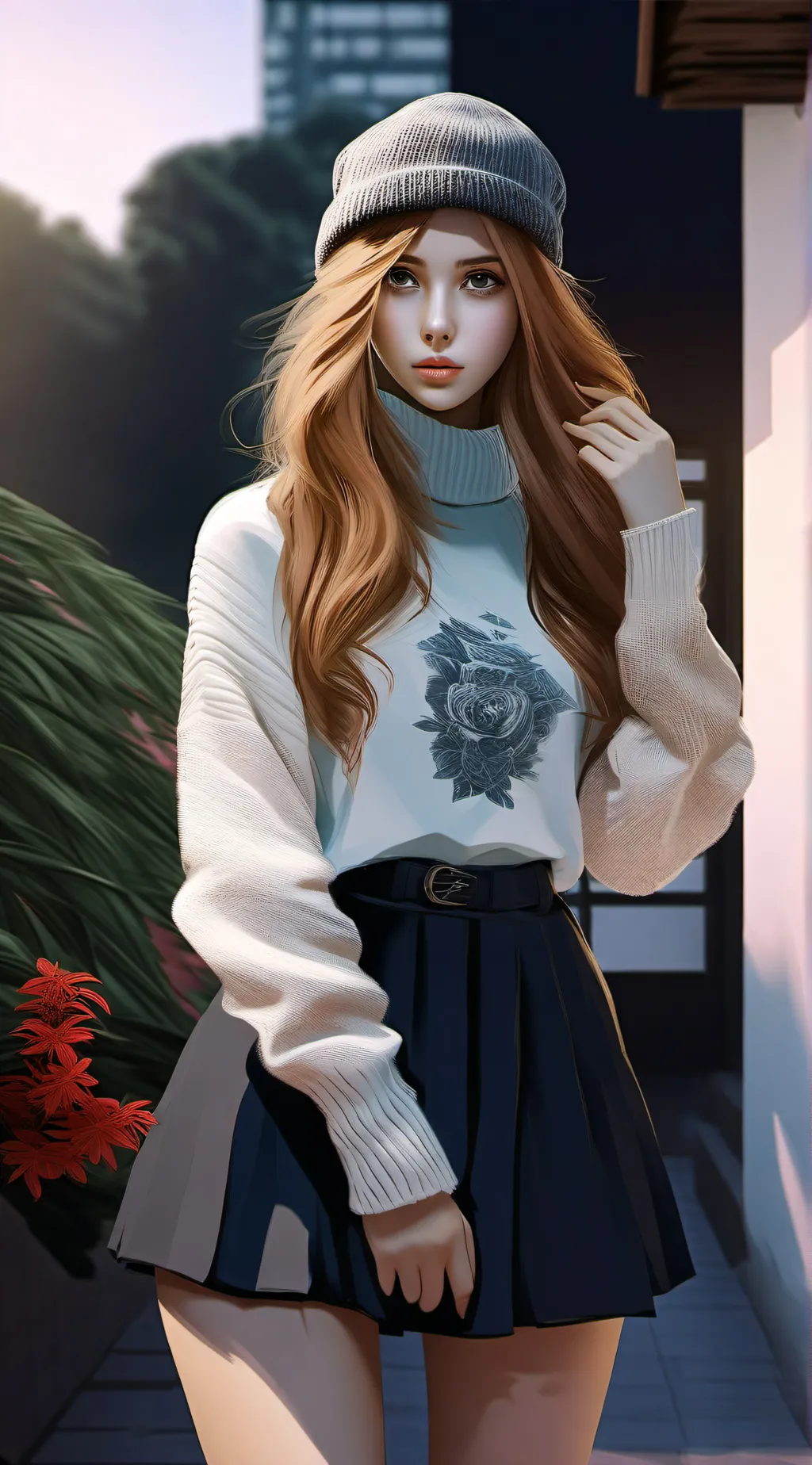 ai character: Freya background