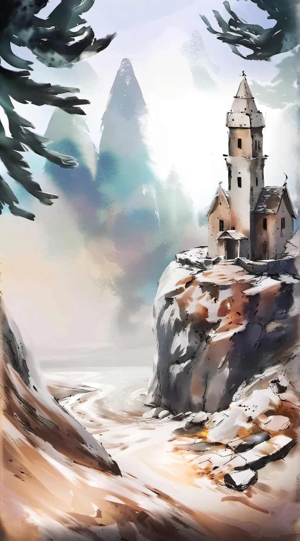 ai character: the nowhere background