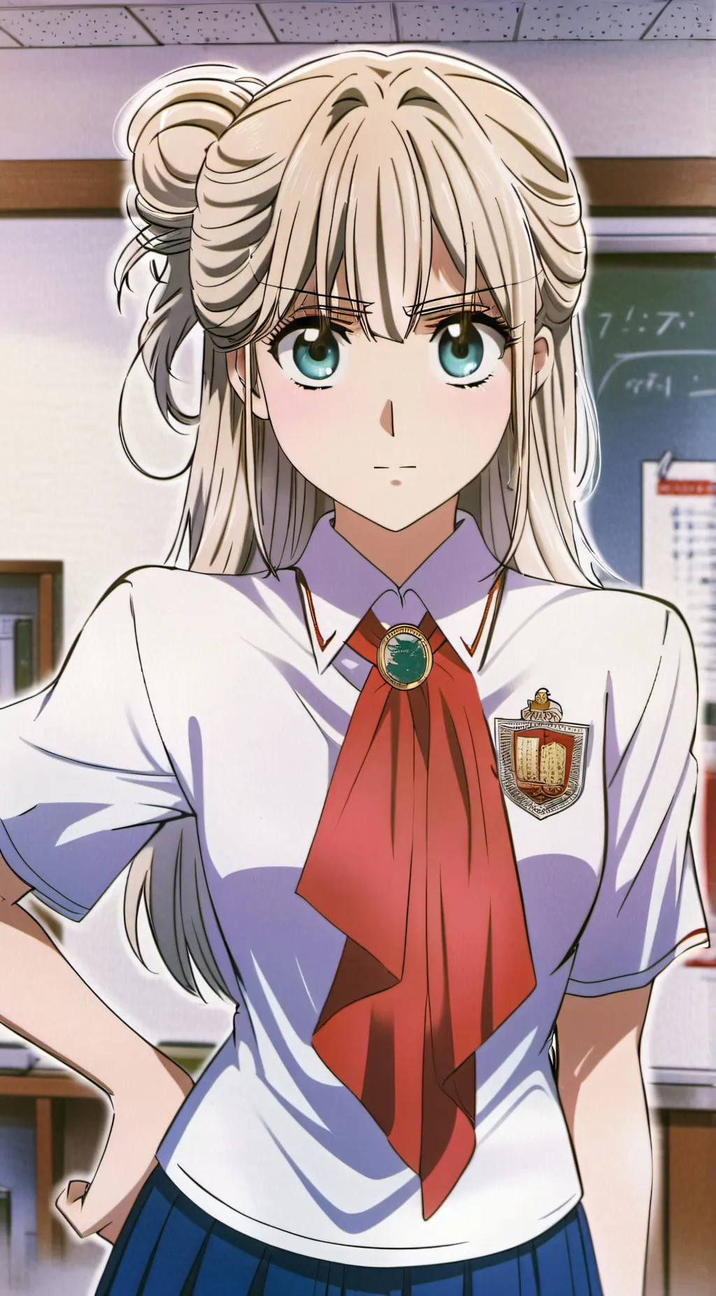 ai character: Diana  background