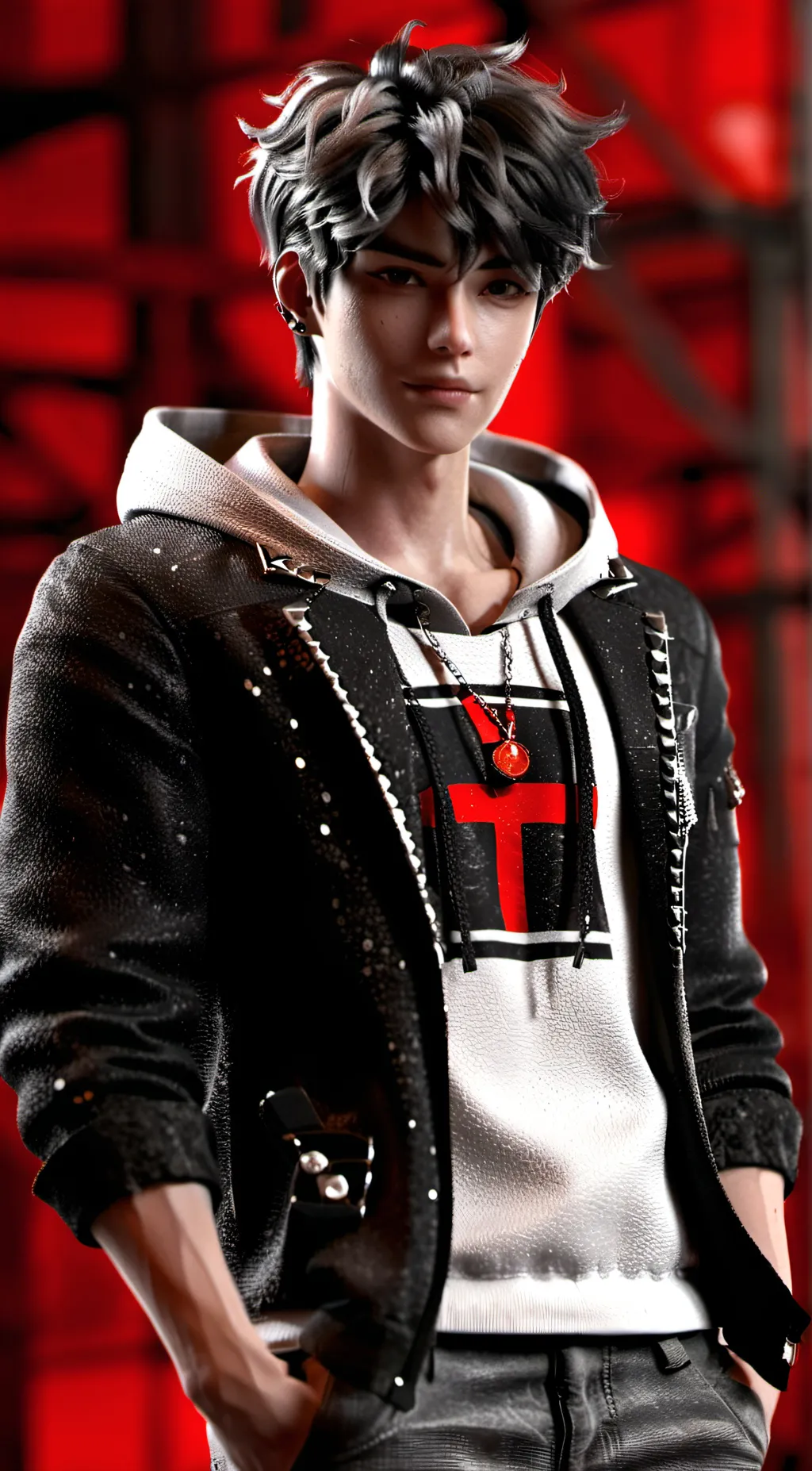 ai character: Austin  background