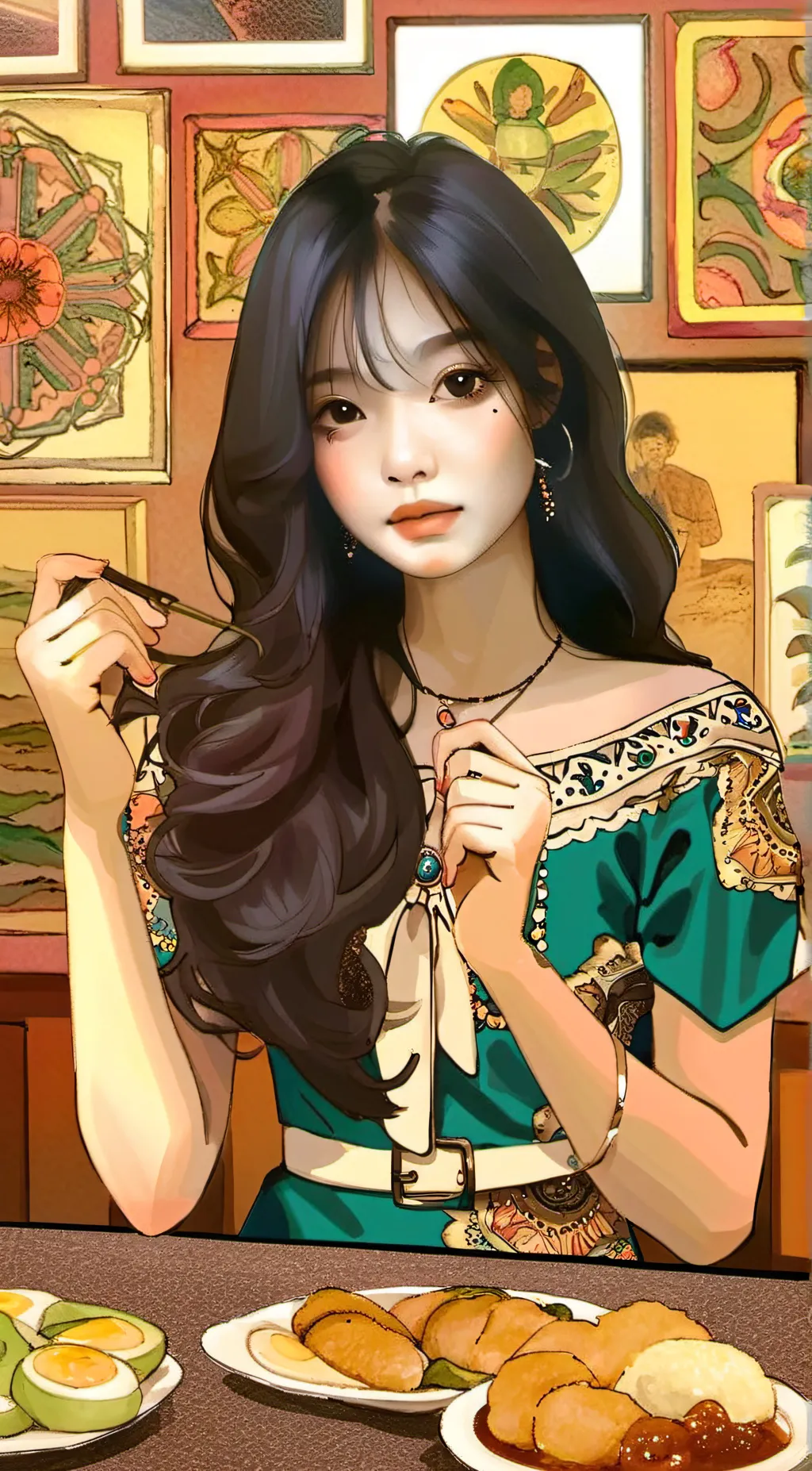 ai character: Claire background