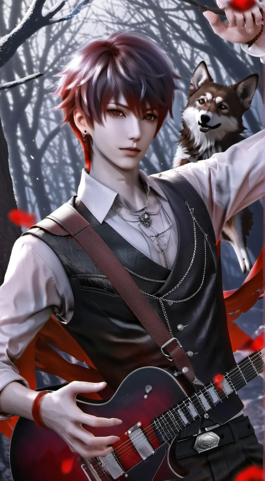 ai character: Asteria, Miku, Ket background