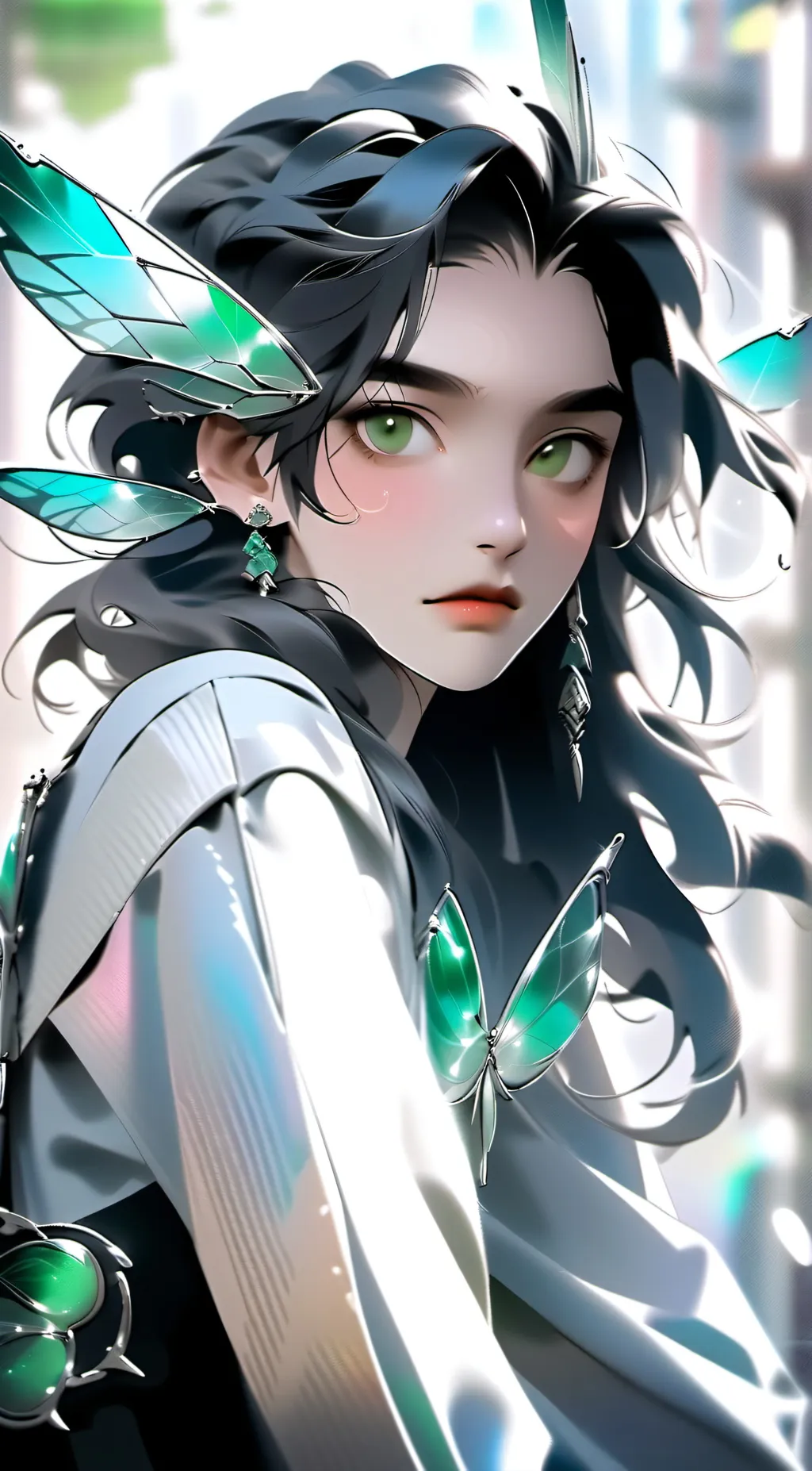 ai character: ember background