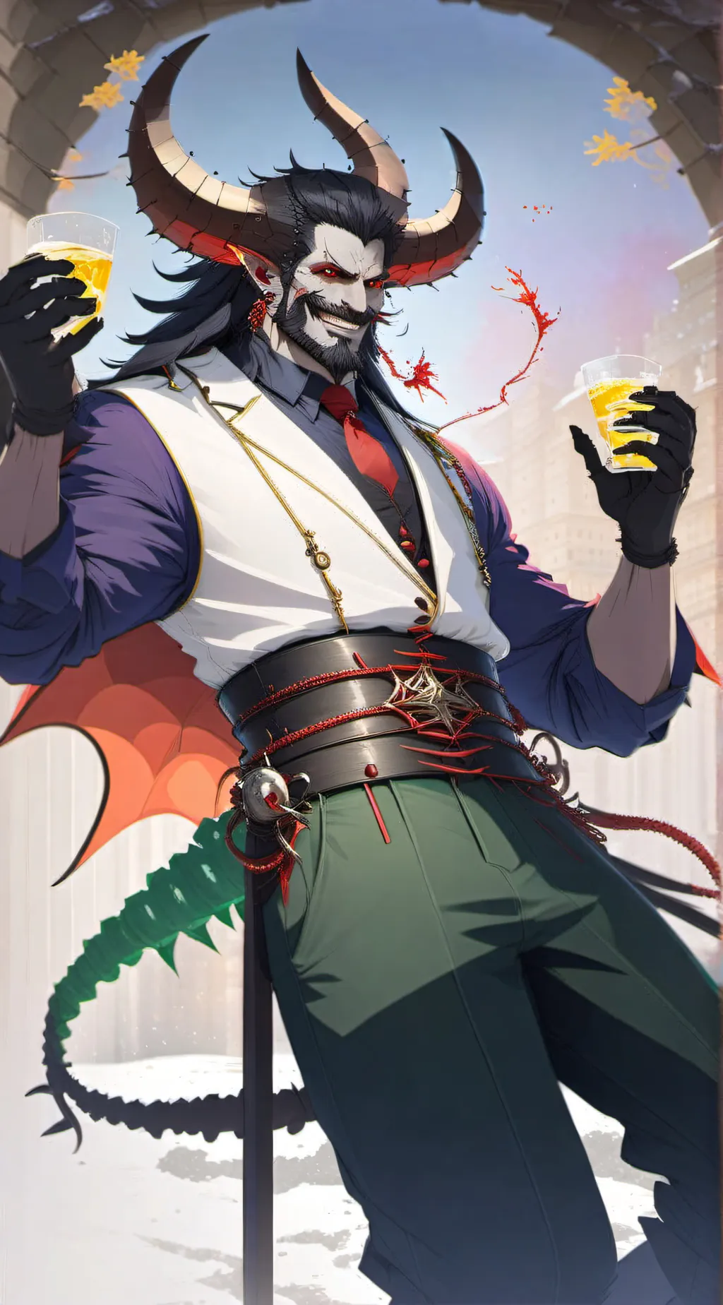 ai character: beelzebub  background