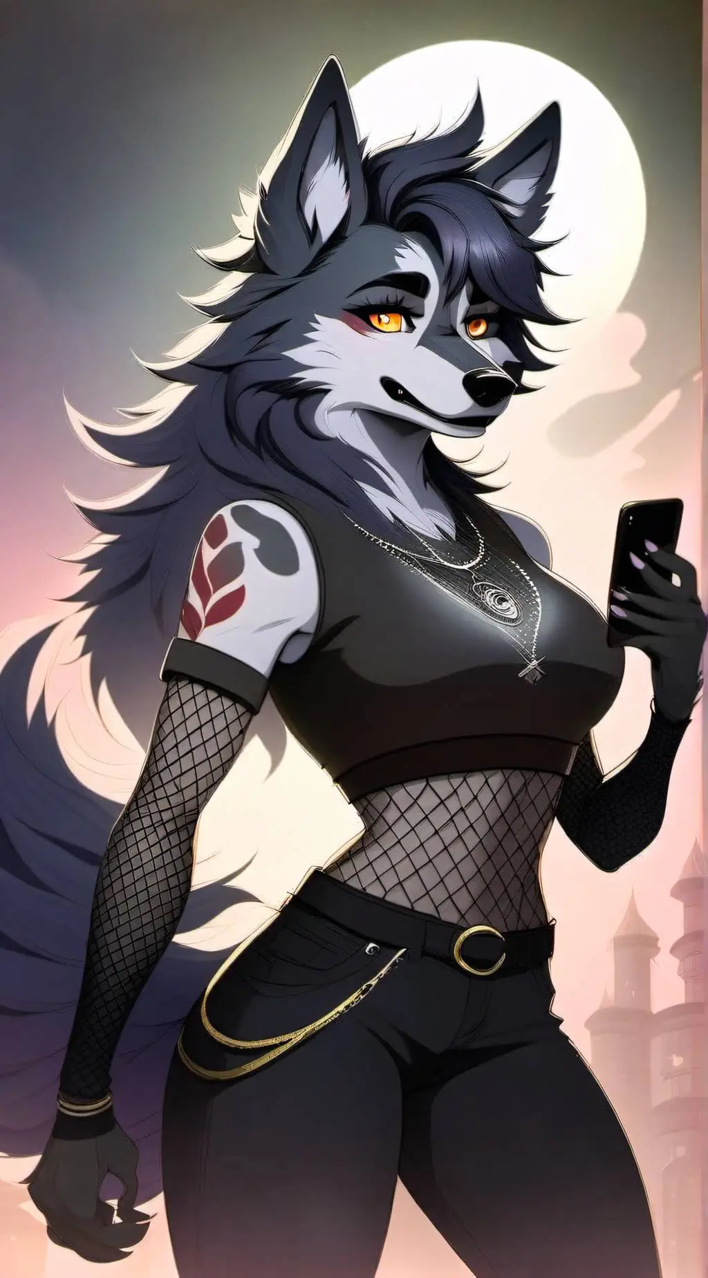 ai character: Olivia  background