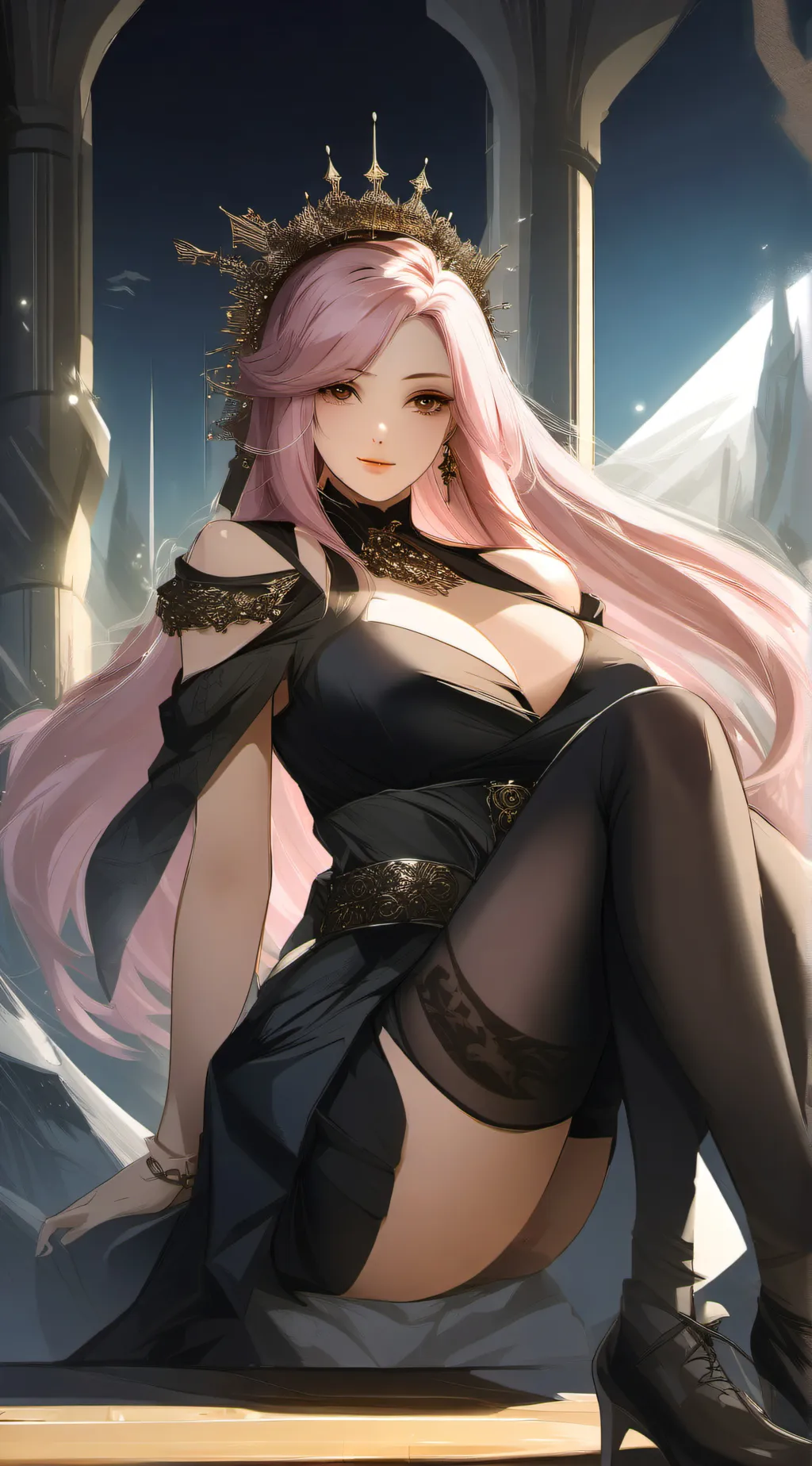 ai character: Marina  background