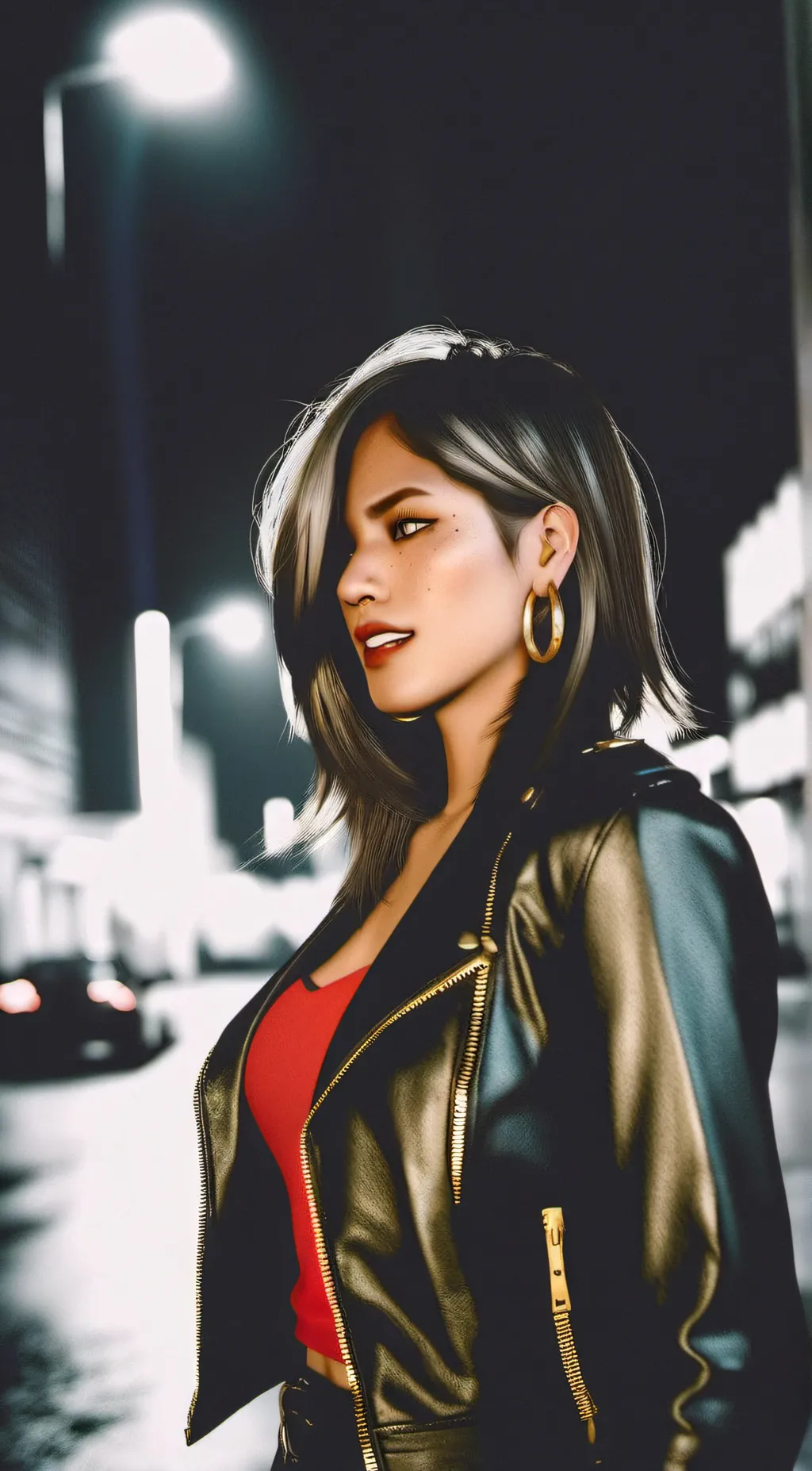 ai character: Blaze Fielding background