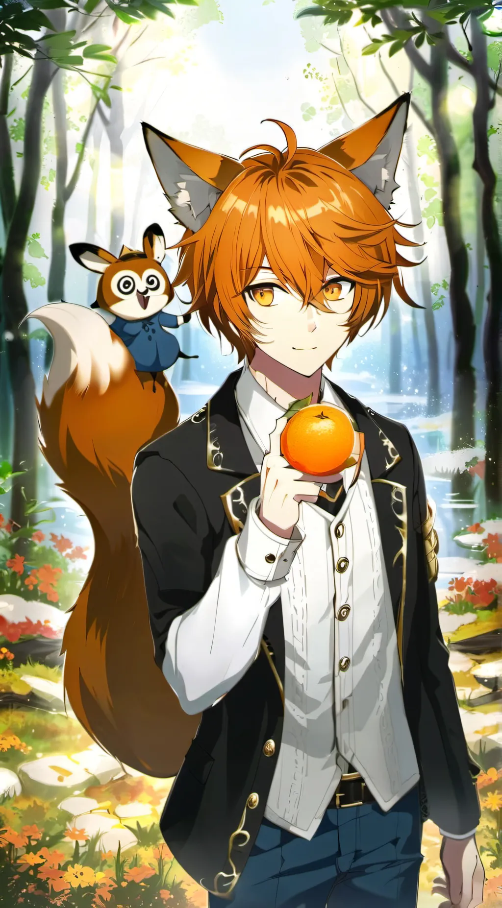 ai character: adam background