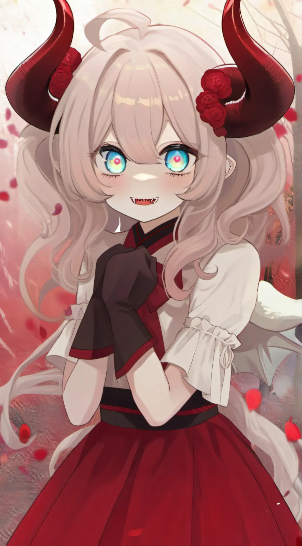 ai character: Bloom background