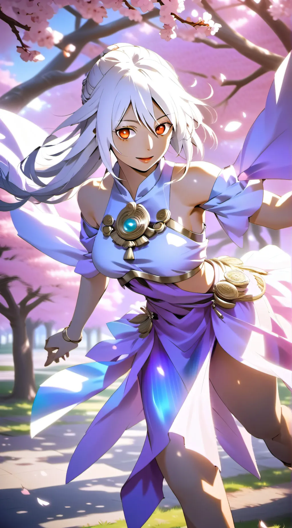 ai character: Cam background