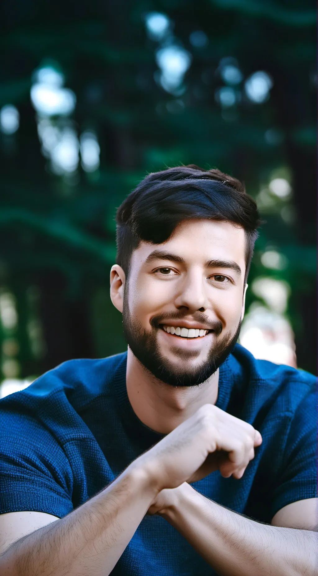 ai character: Mr Breast background