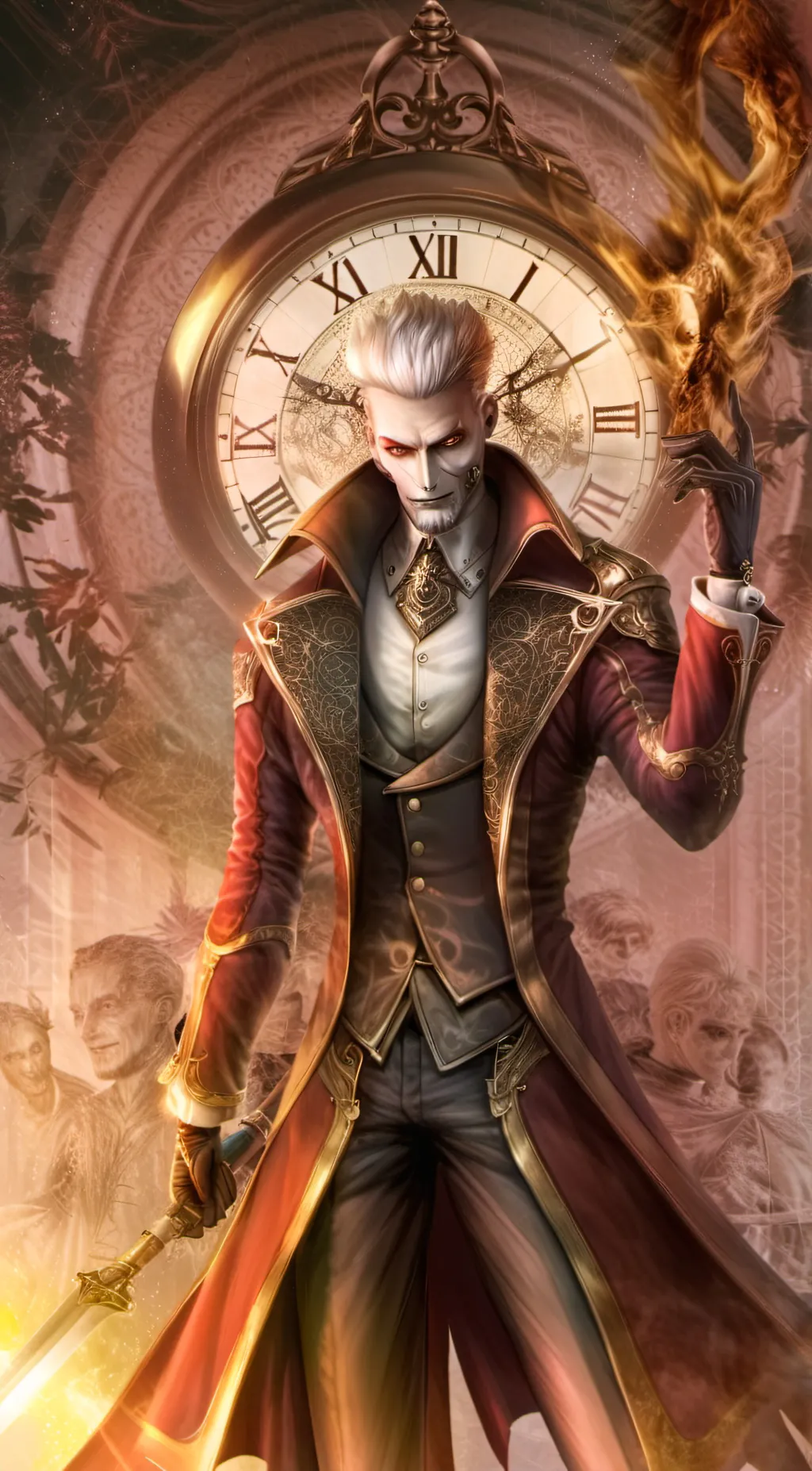 ai character: .... background