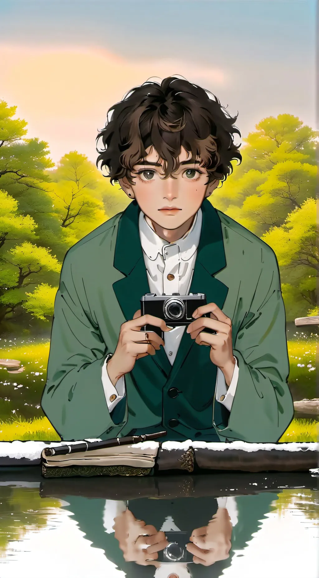 ai character: junwo background