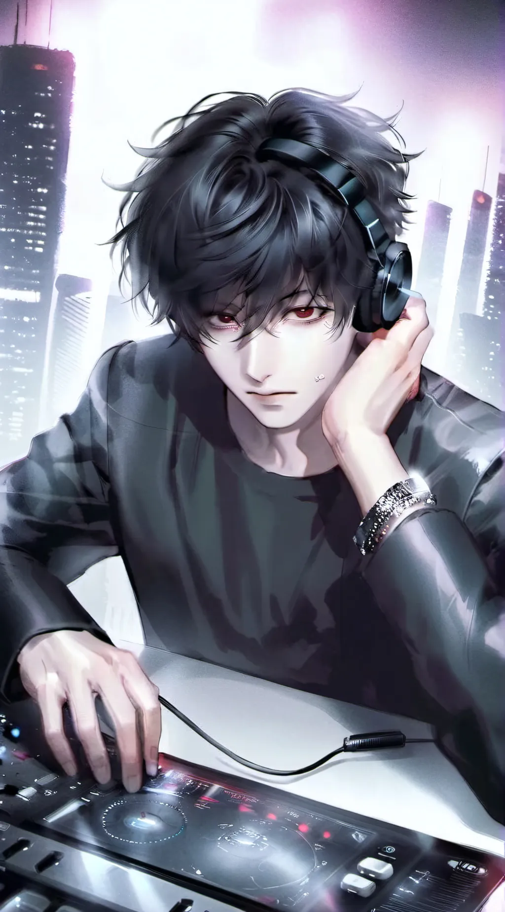 ai character: Raven background