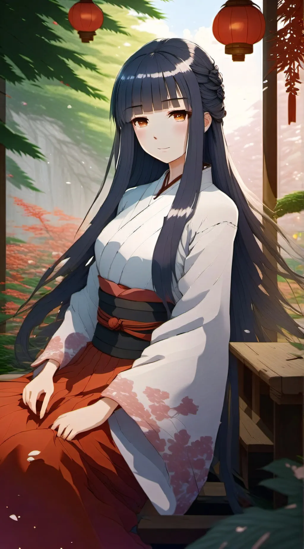 ai character: Minaduki  background