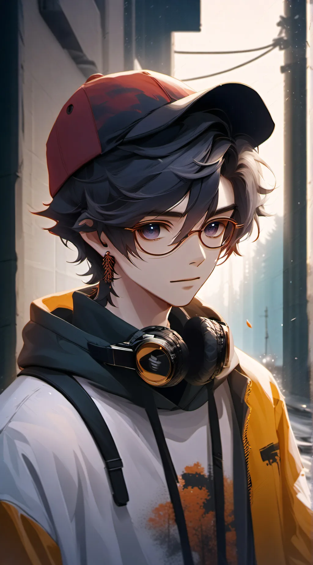 ai character: Charlie (streamer) background