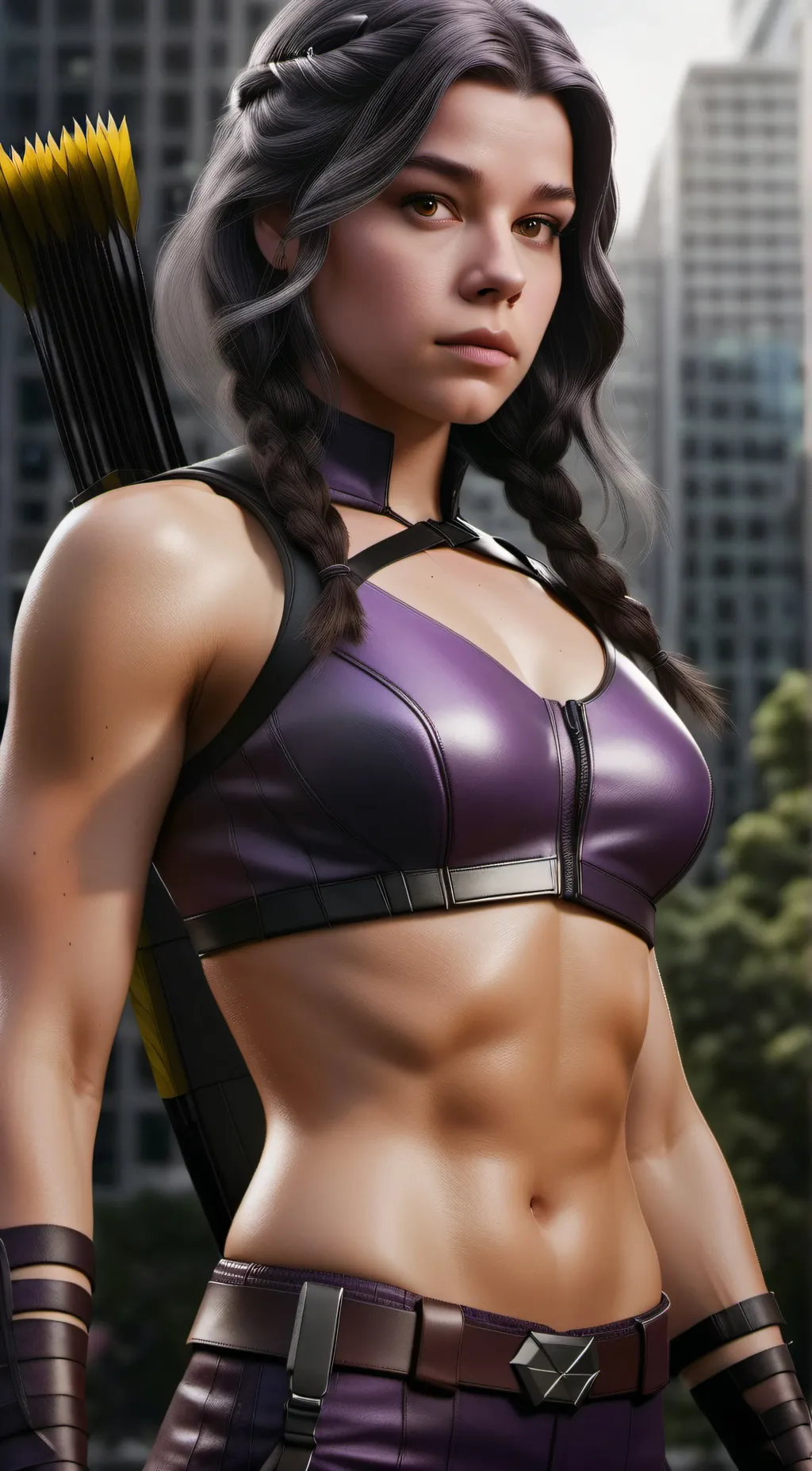 ai character: Kate Bishop background