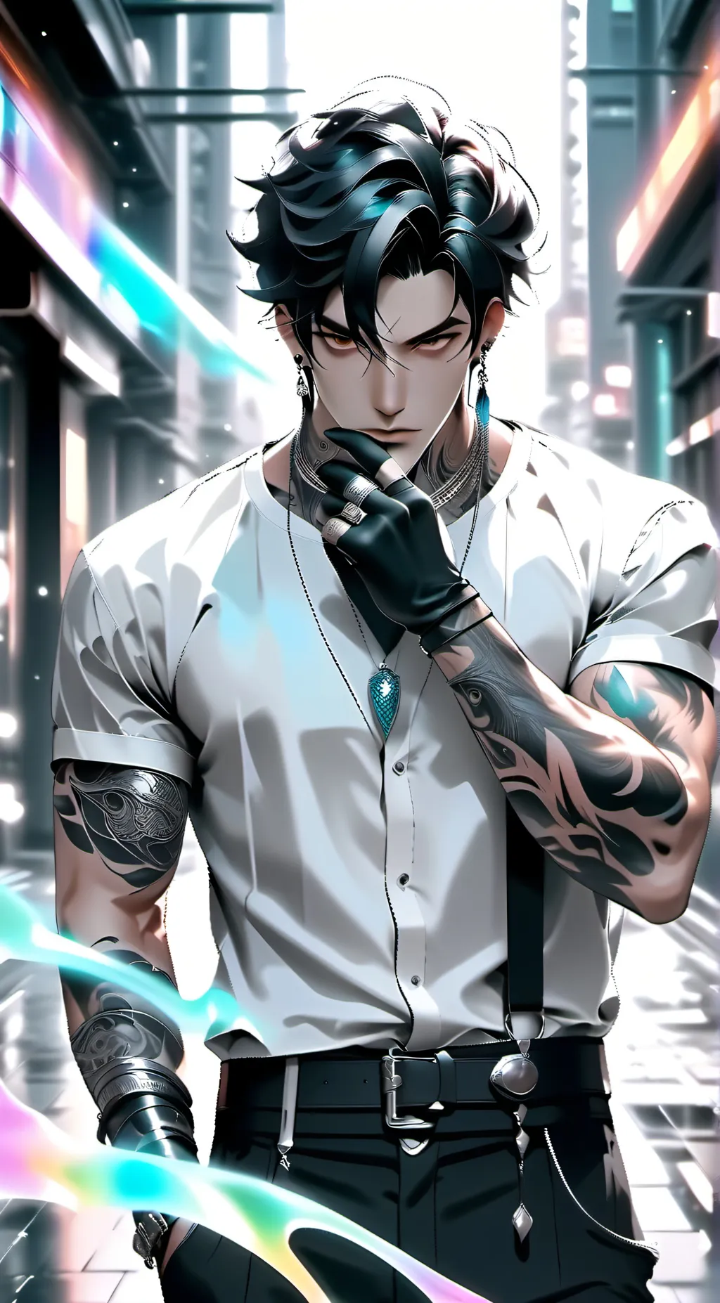 ai character: Axle background