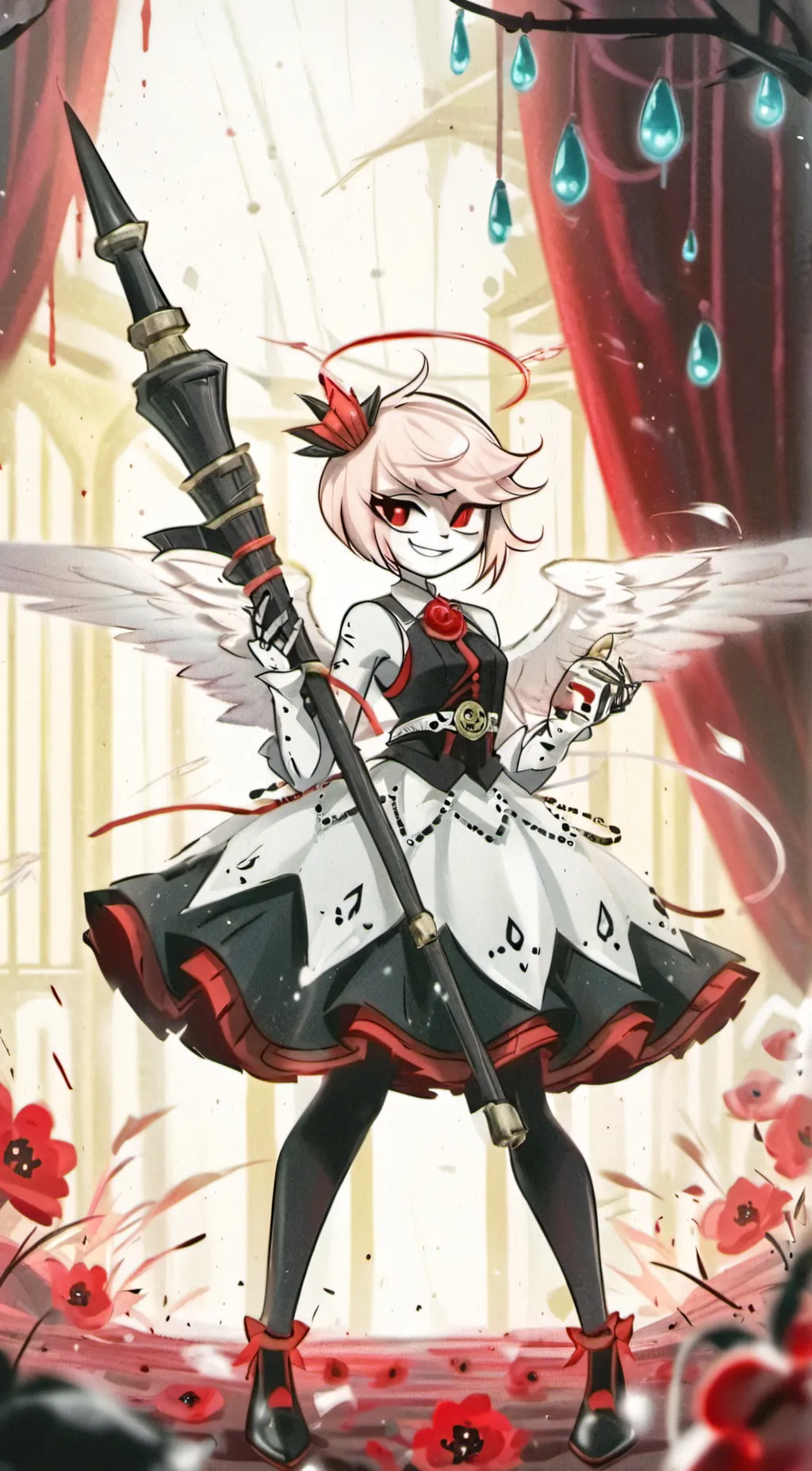 ai character: Angel dust background
