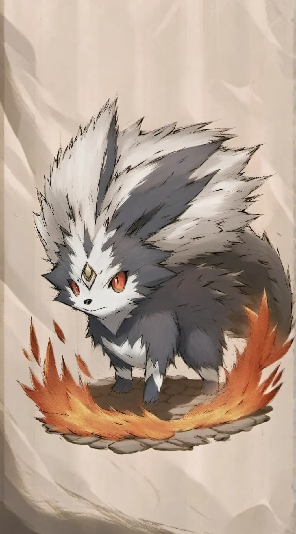 ai character: Schoolgirl Umbreon background