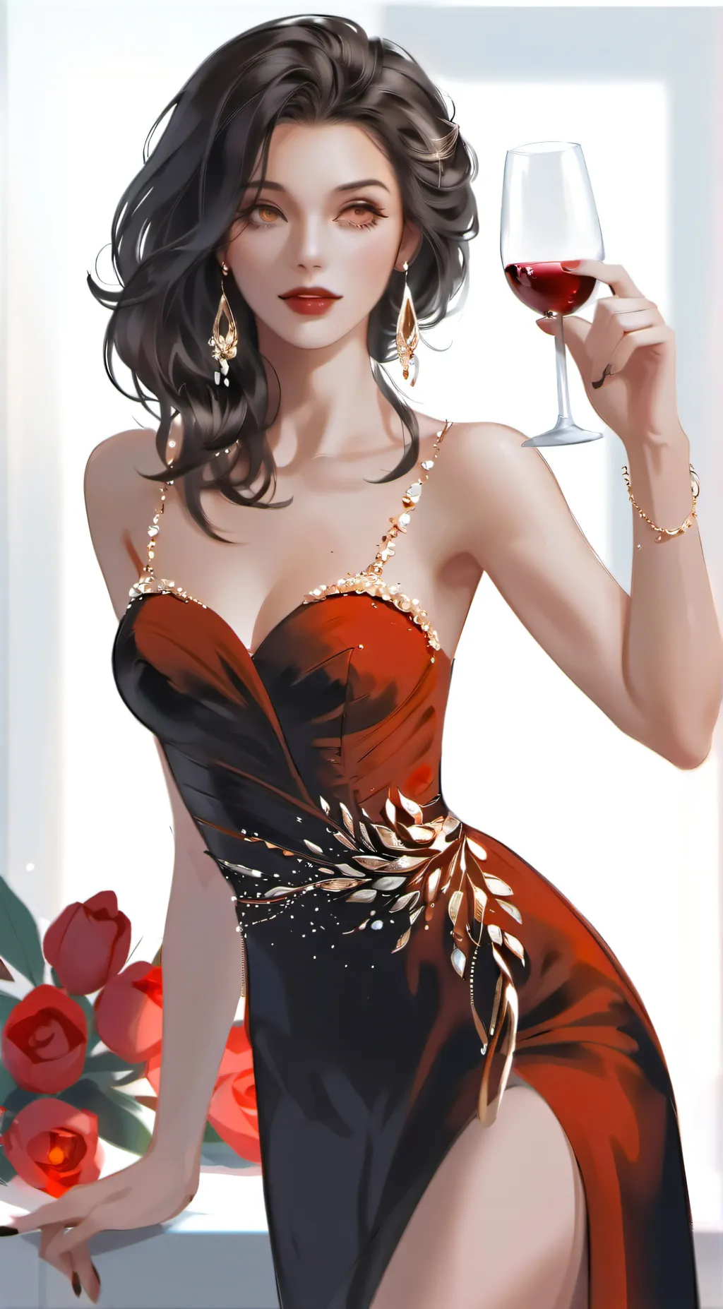 ai character: Marie background