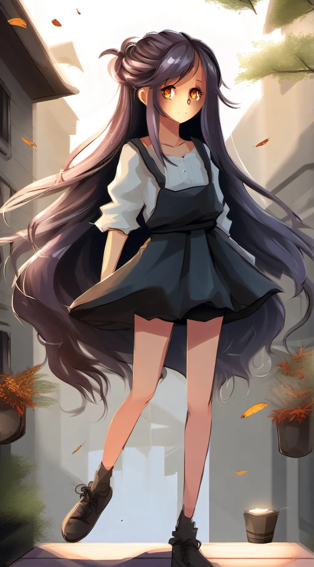 ai character: Aphmau  background