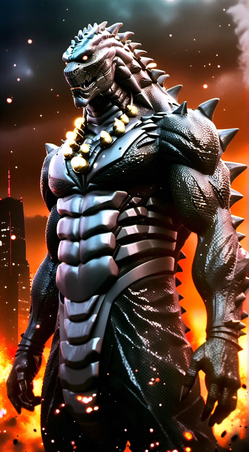 Talkie AI - Chat with mecha godzilla