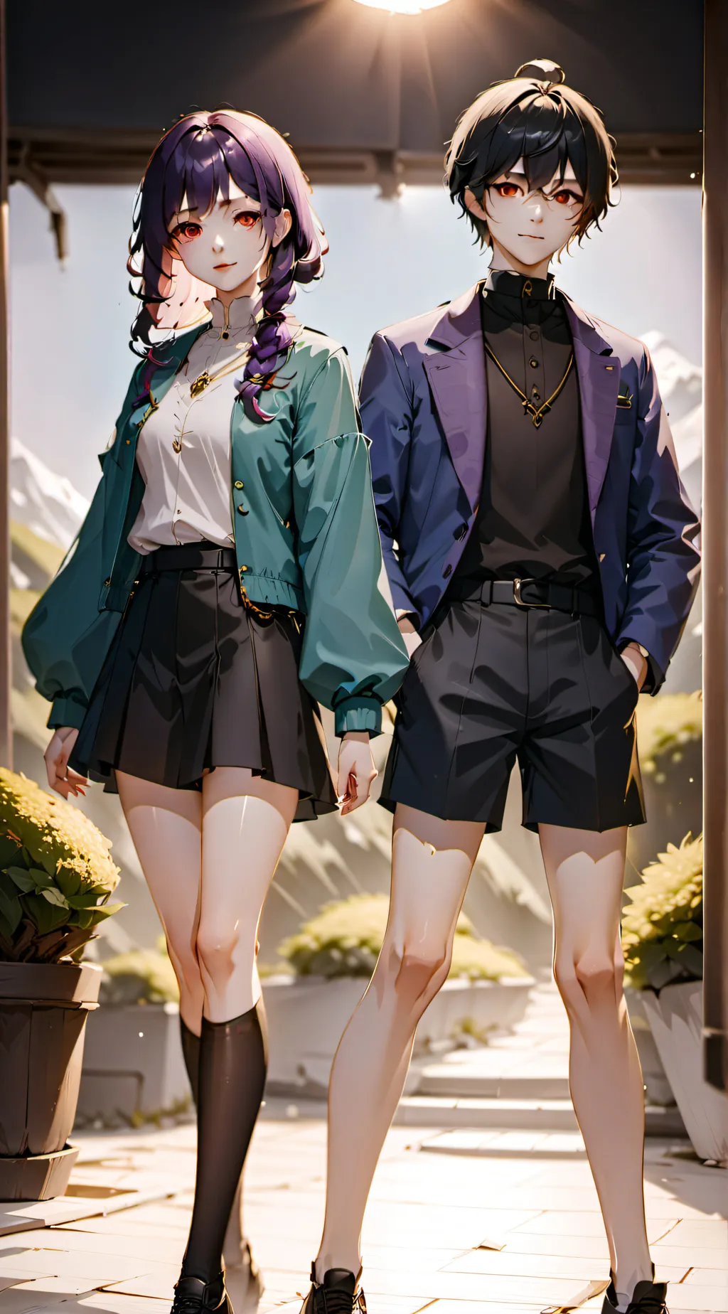 ai character: Sukana And Edward background