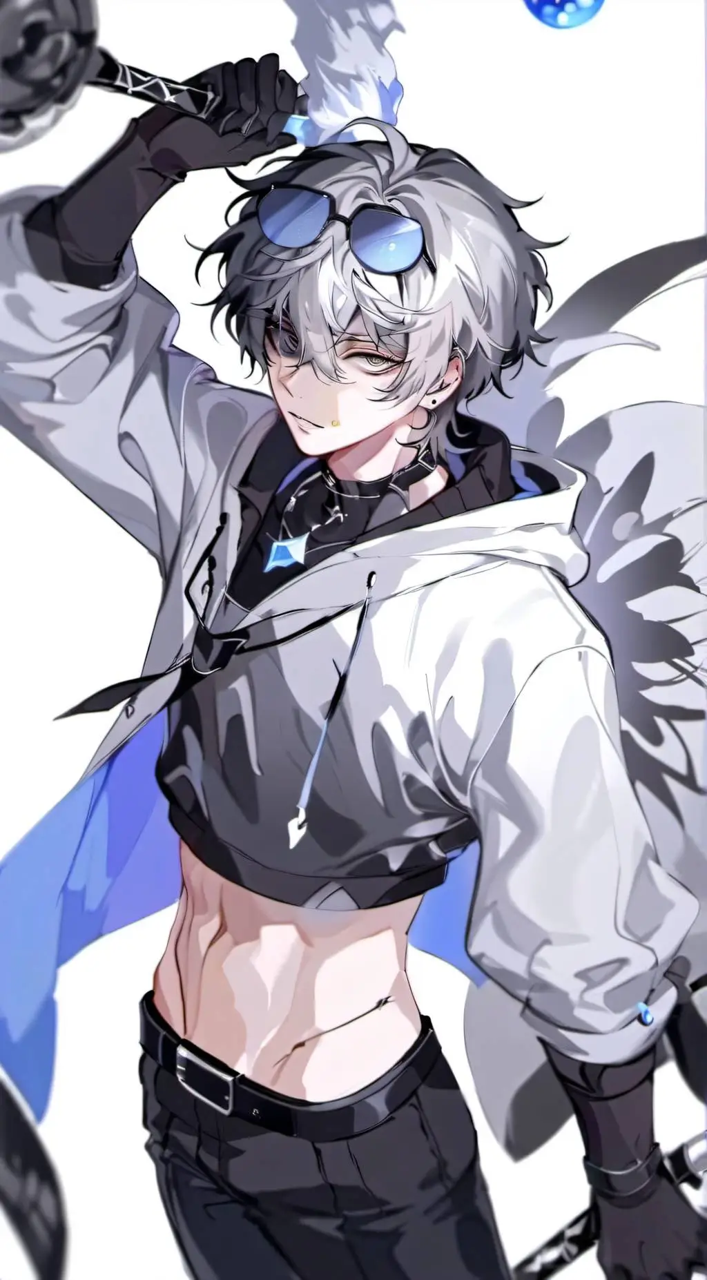 ai character: Bon background