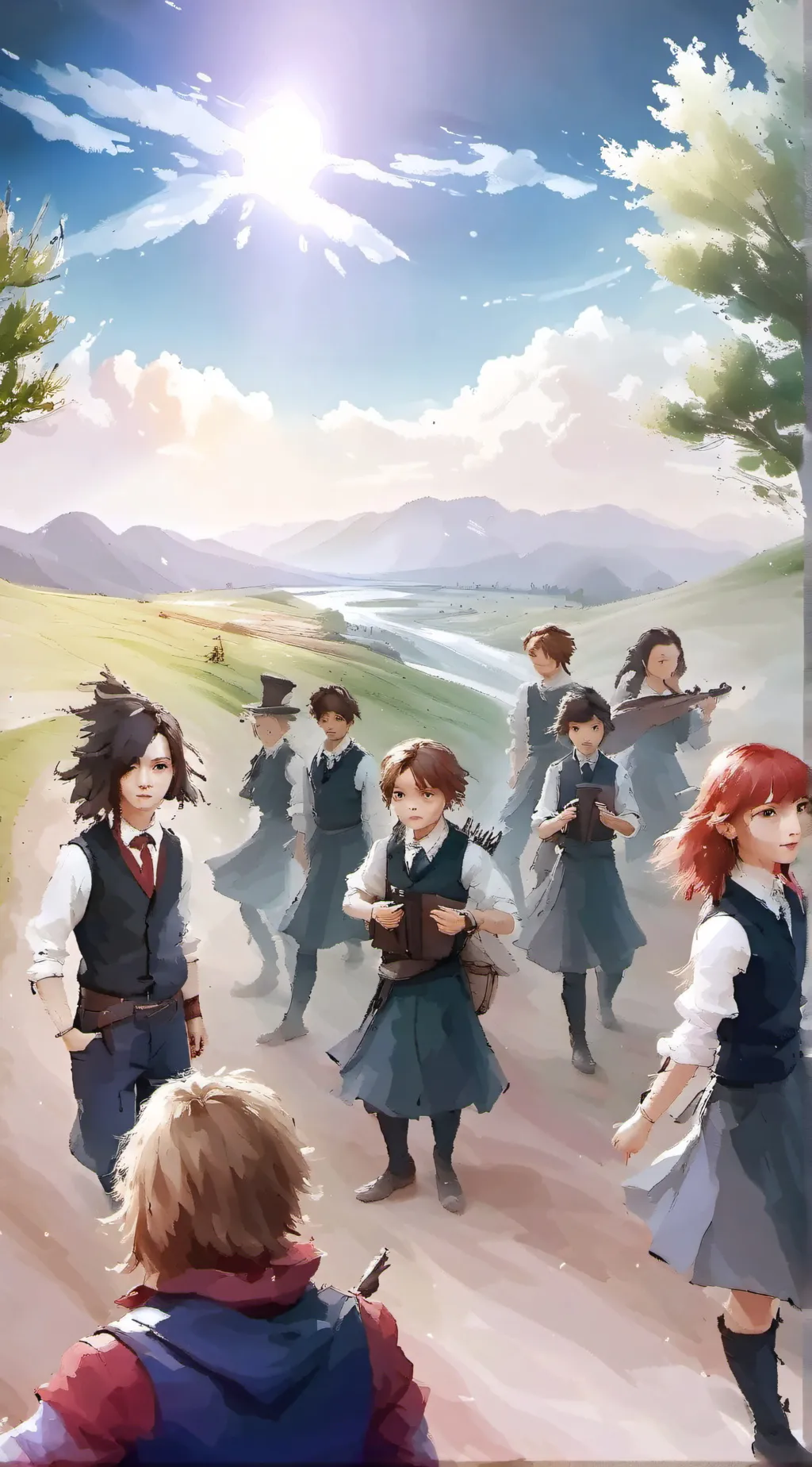 ai character: Meet my teacher background