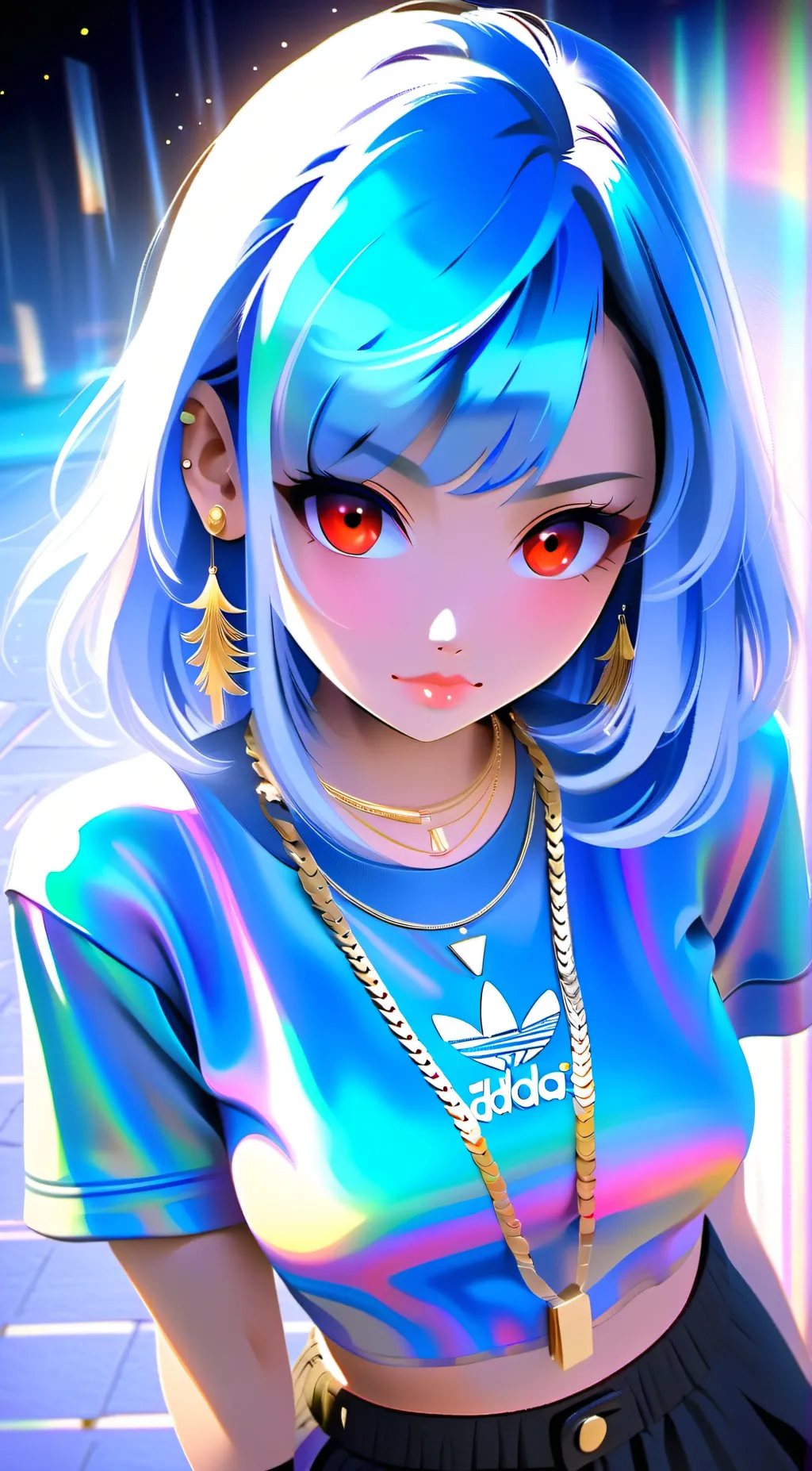 ai character: Lily  background