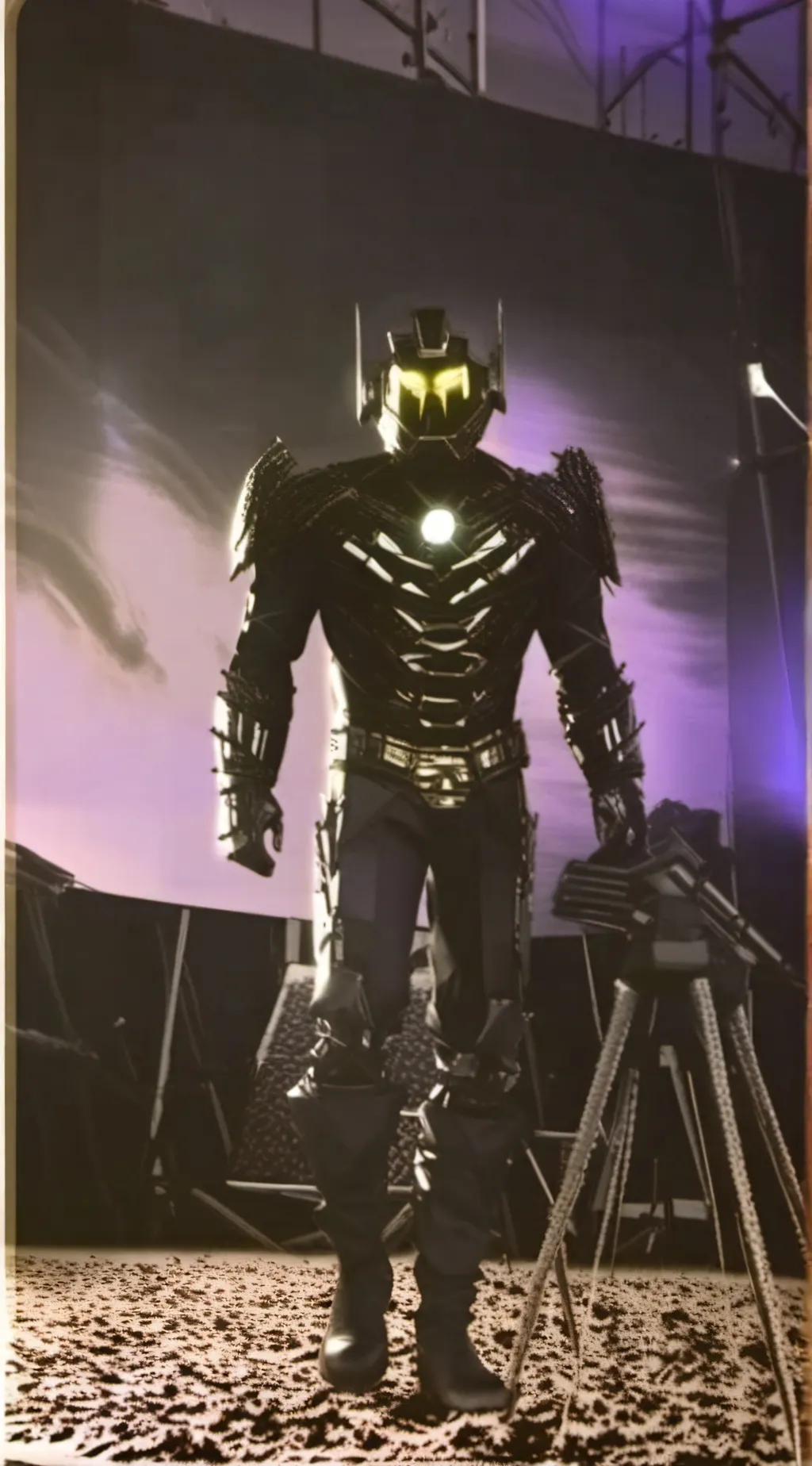 ai character: titan Tv Man background