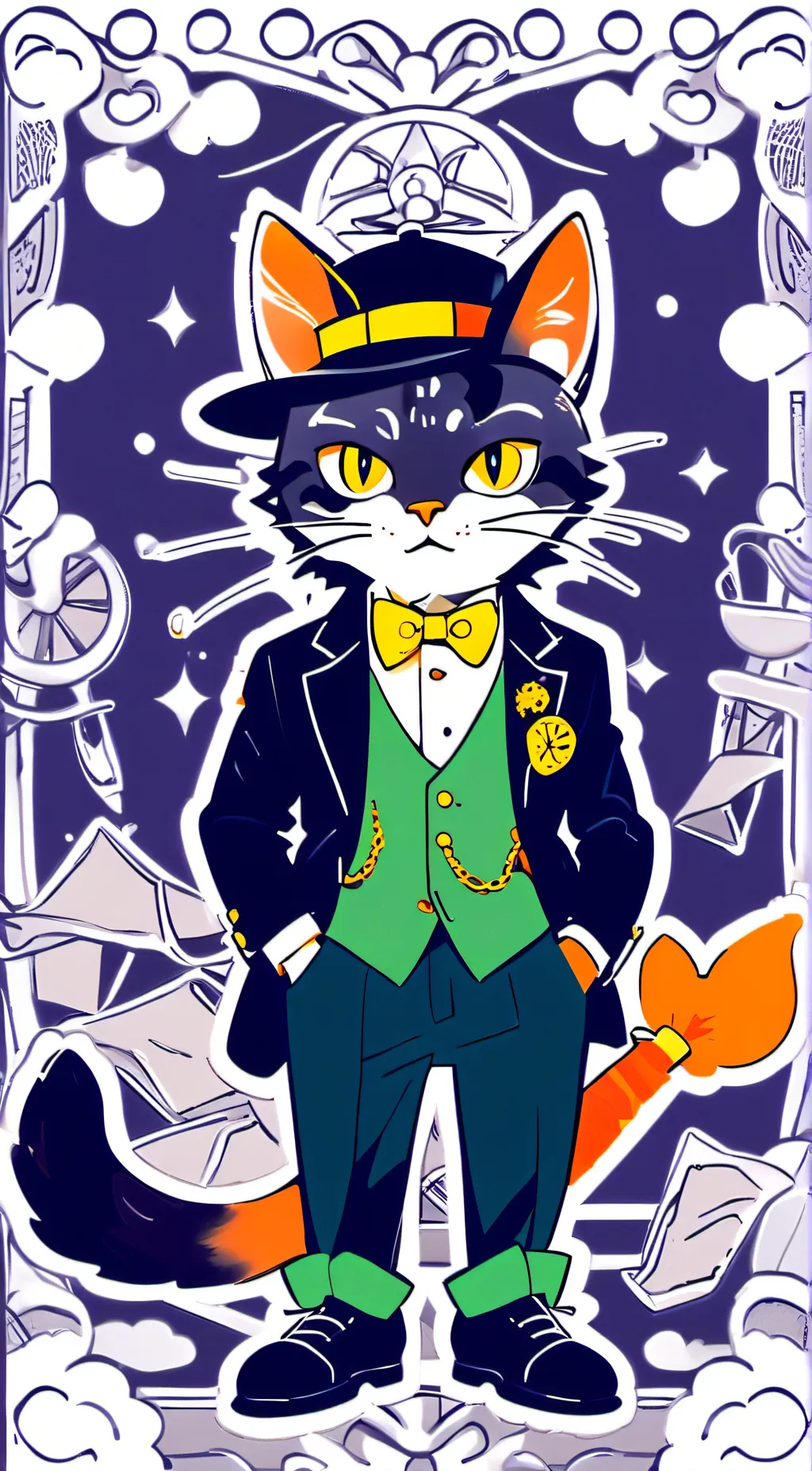 ai character: Walter background