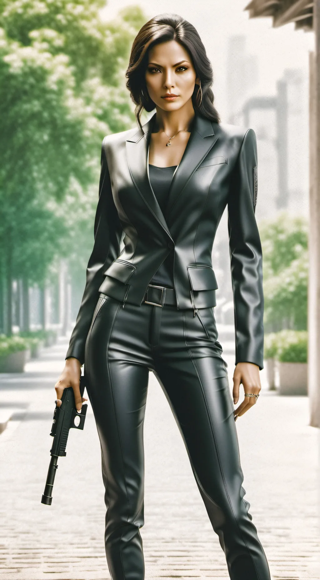 ai character: Gina background