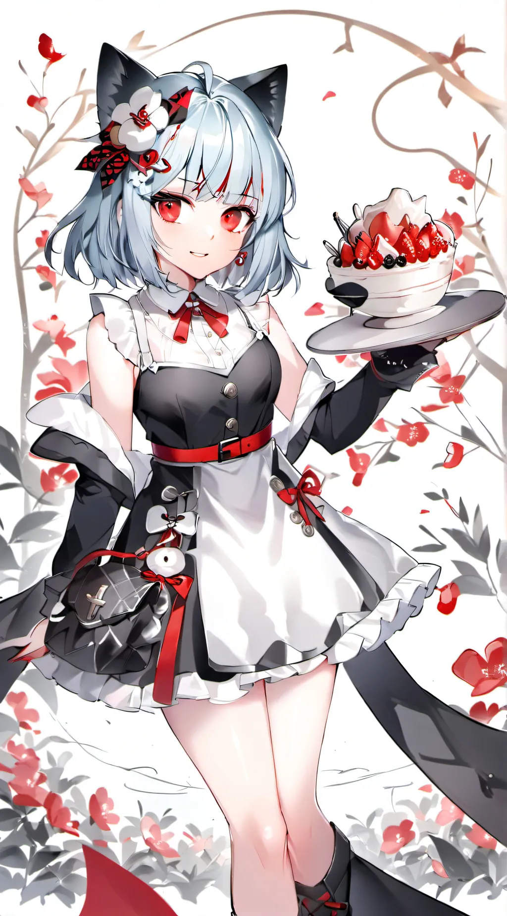 ai character: Mila Jones background