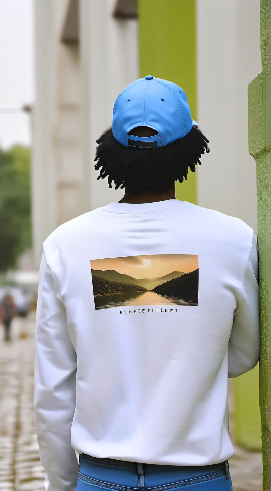 ai character: blake background